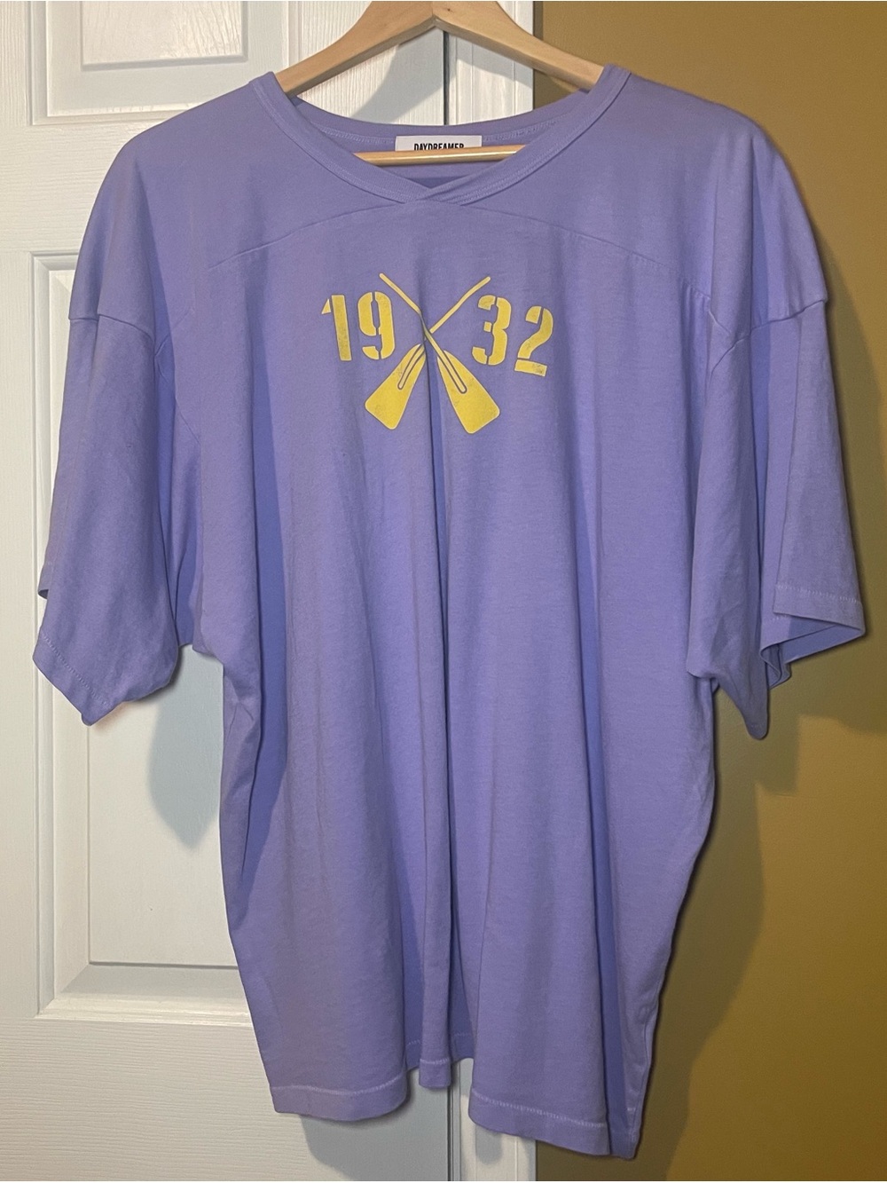 DAYDREAMER Lavendar Oversized Jersey Tee